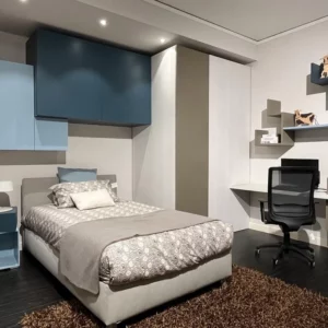 Cameretta Moretti Compact Young con cabina armadio