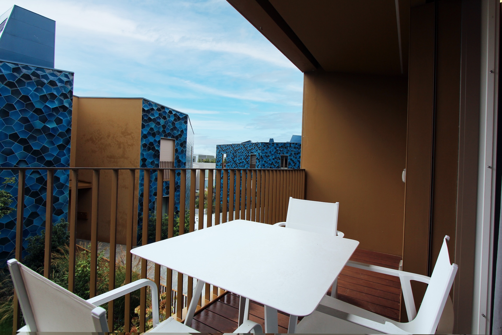 appartamento moderno Laveno arredo balcone
