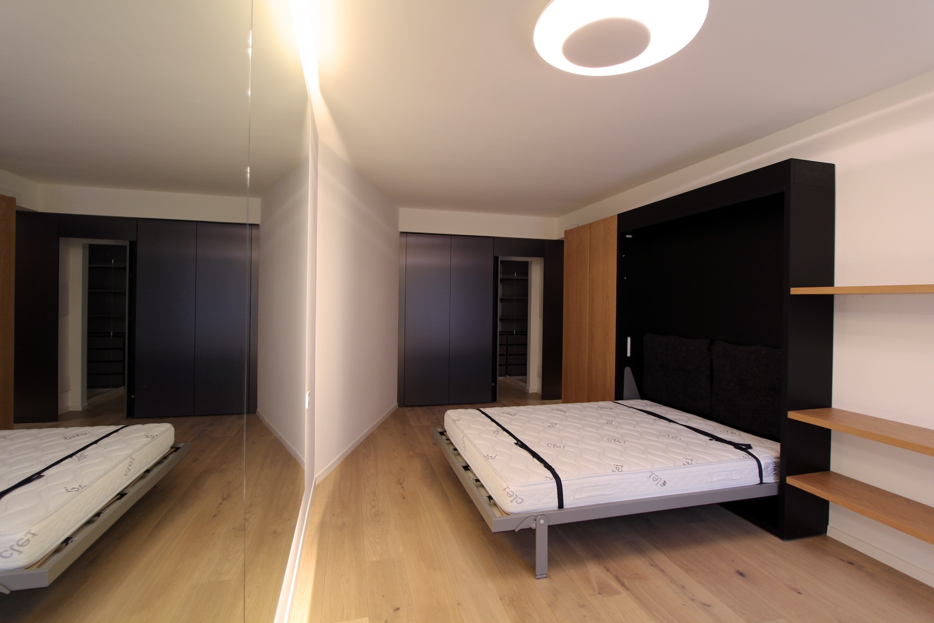 appartamento moderno Laveno mobili camera da letto